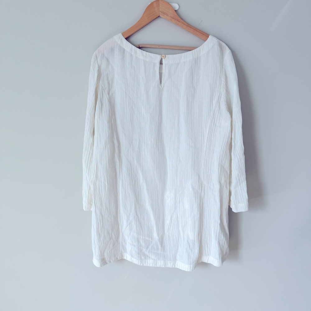 Soft Surroundings Oceo Gauze Tunic - Picture 14 of 14